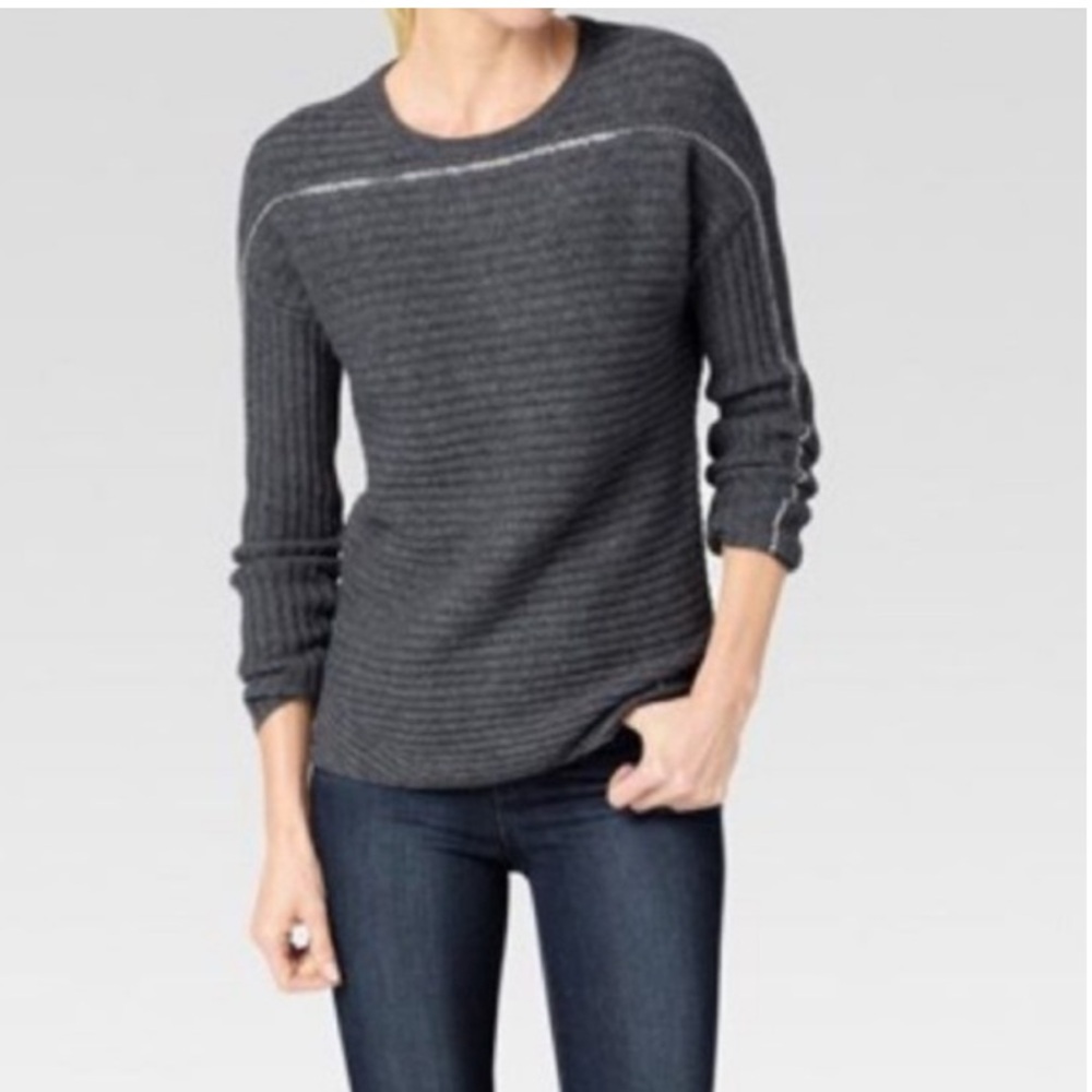 PAIGE Helena Charcoal Grey Sweater